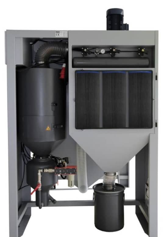 Normfinish DP 12 bakside, ( filterdør tatt av)